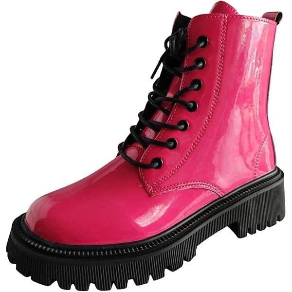 Amazon.com | Dsisskai Womens Platform Lug Sole Ankle Booties